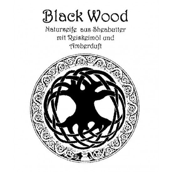 Herbe Duftseife aus Sheabutter "Blackwood" - Seifenmeister.de