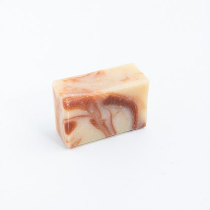 Chinesisch Natur Reiskeimöl-Seife, einzelnes Stück, zarte Haut, Peeling mit roter Tonerde, allergikerfreundlich