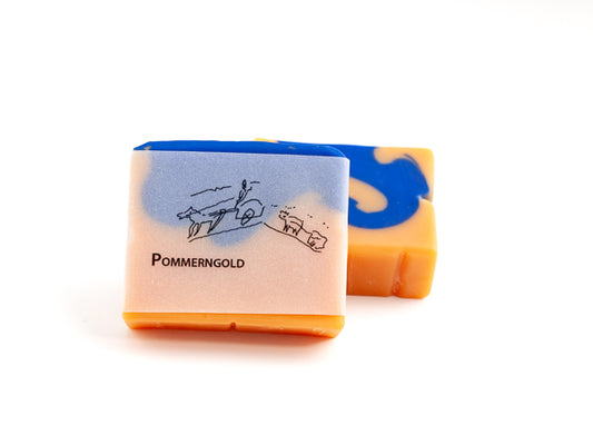 Meeresfrische Naturseife "Pommerngold" - Seifenmeister.de