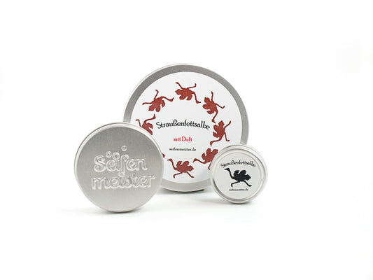 Straußenfett Salbe Natur - Seifenmeister.de