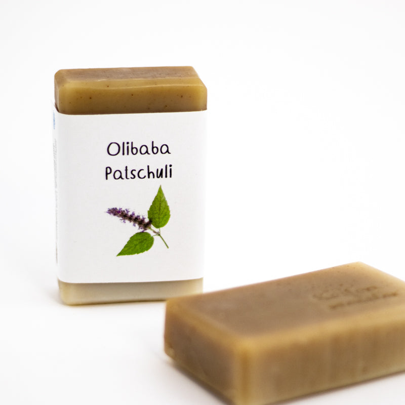 Jojobaöl-Seife "Olibaba Patchouli" - Seifenmeister.de