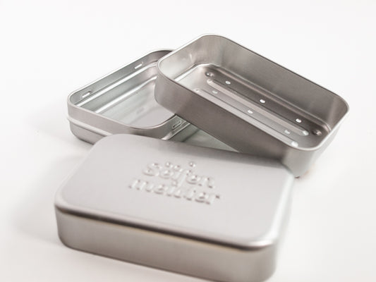 Seifendose aus Aluminium