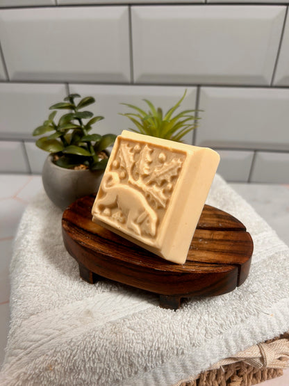 Schafmilch & Sheabutter-Seife in verschiedenen Formen