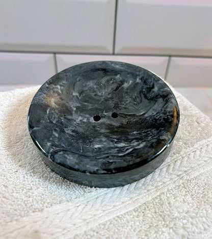 Seifenablage "Knopf" aus Marmor