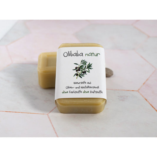 Olivenölseife "Olibaba Natur" - Seifenmeister.de