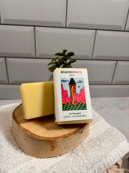 Shampooseife natur - ohne Duftstoffe